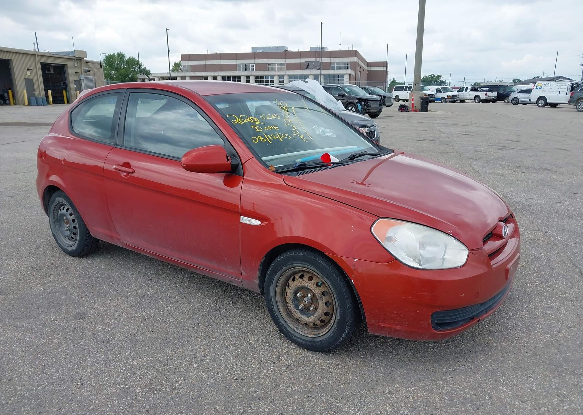 2008 HYUNDAI ACCENT GL
