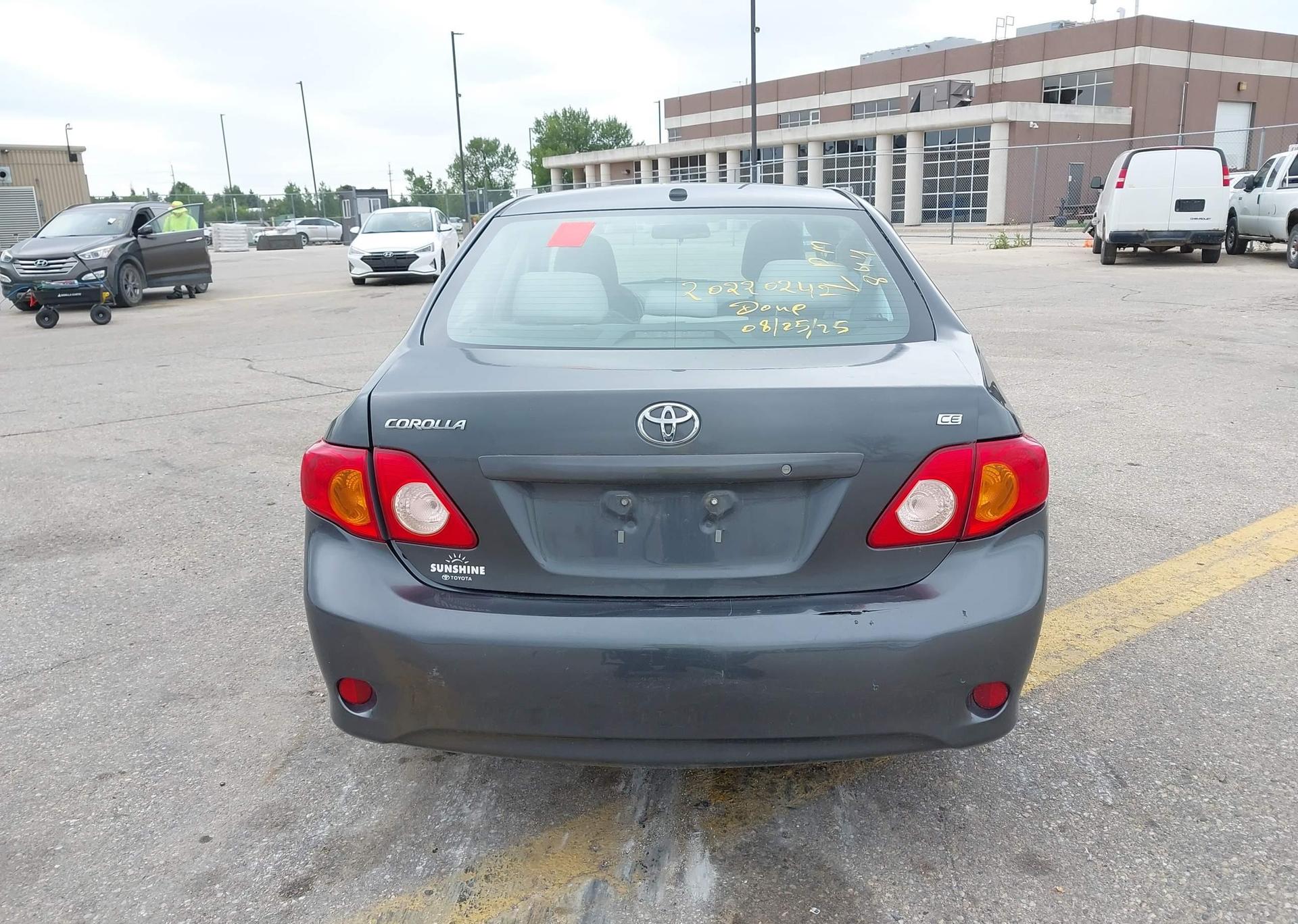 2009 TOYOTA COROLLA CE