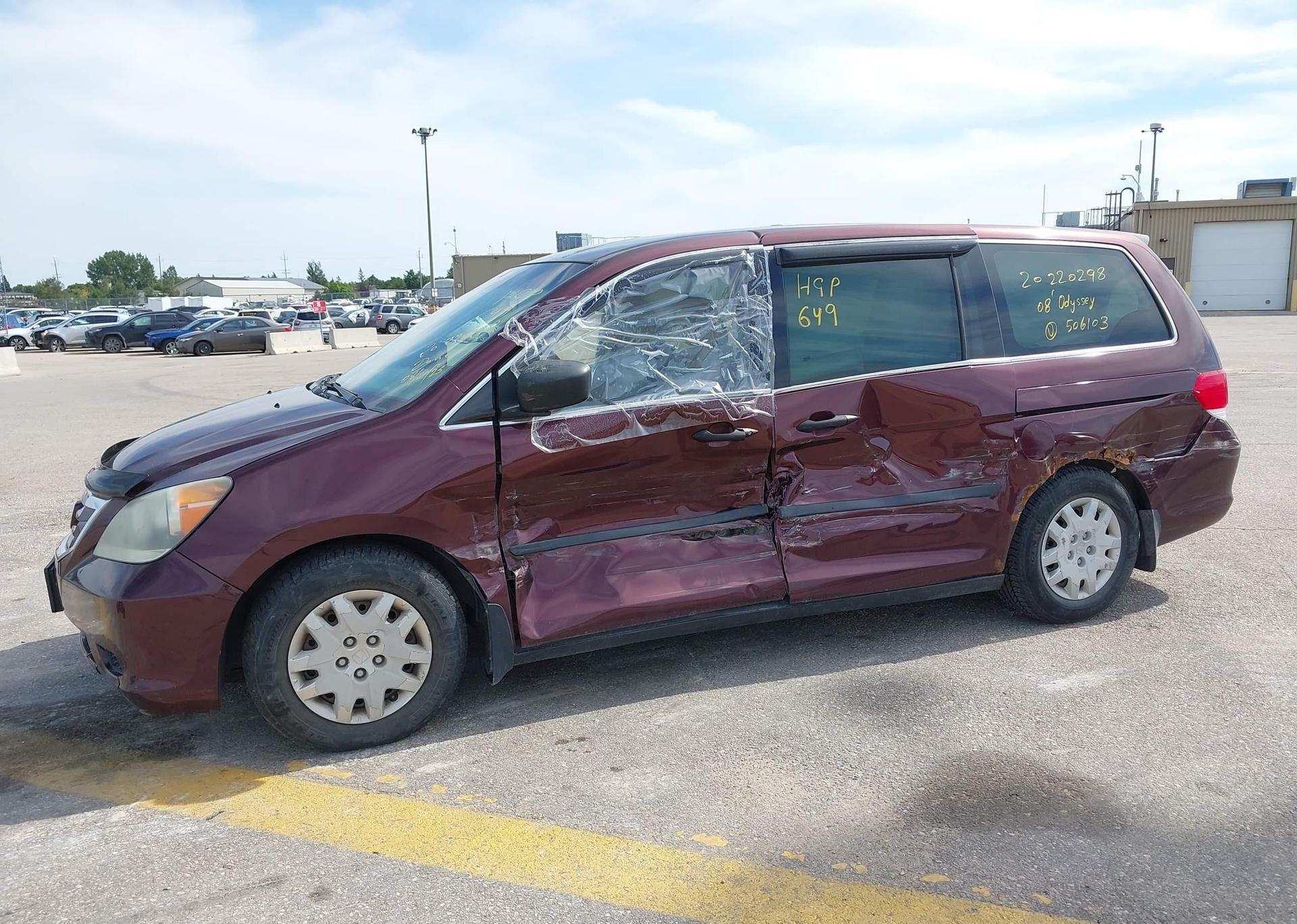 2008 HONDA ODYSSEY DX