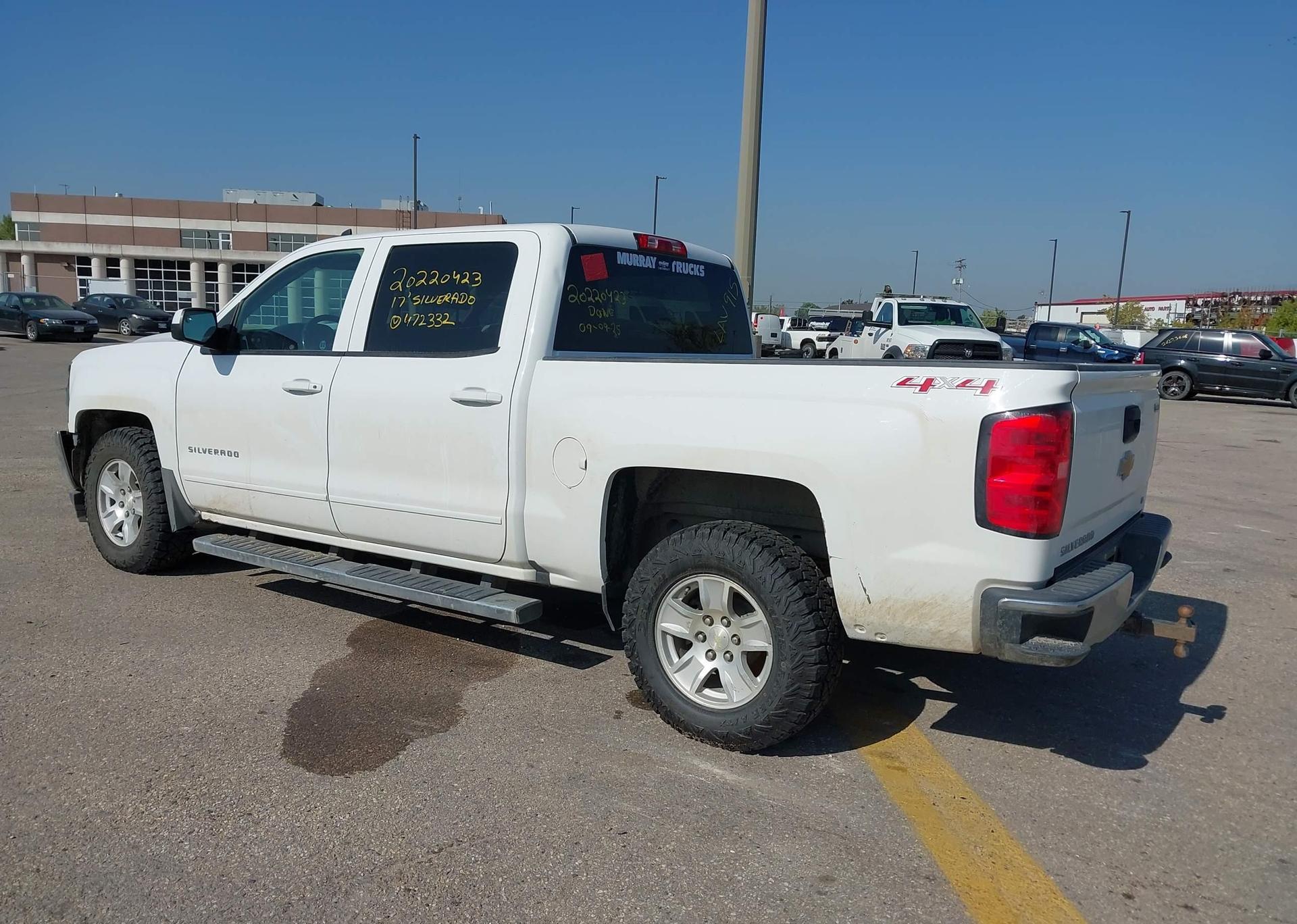 2017 CHEVROLET SILVERADO 1500 LT CREW CAB