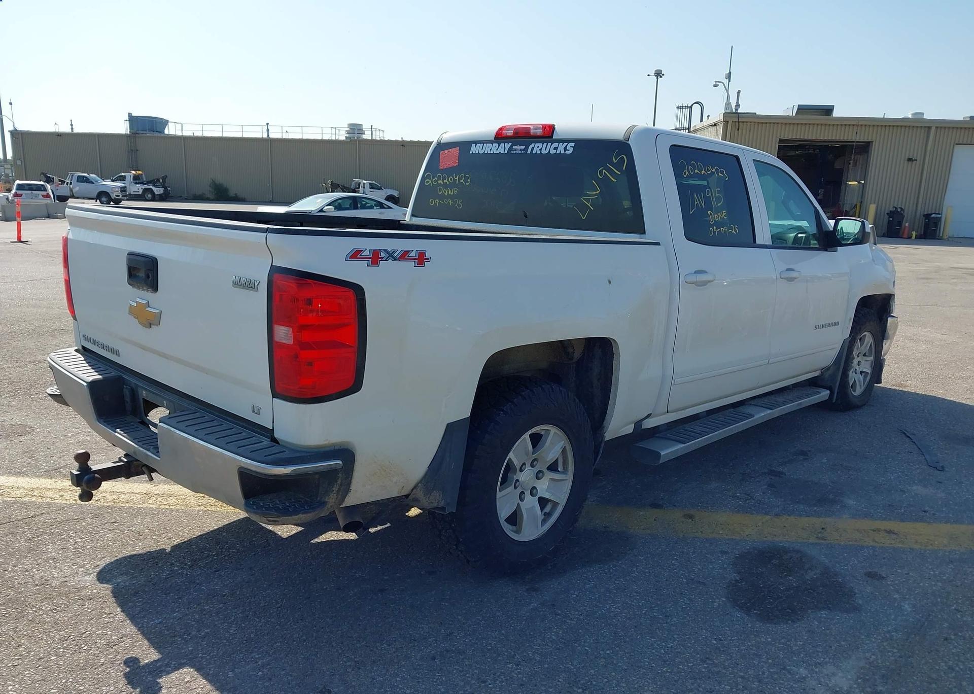 2017 CHEVROLET SILVERADO 1500 LT CREW CAB
