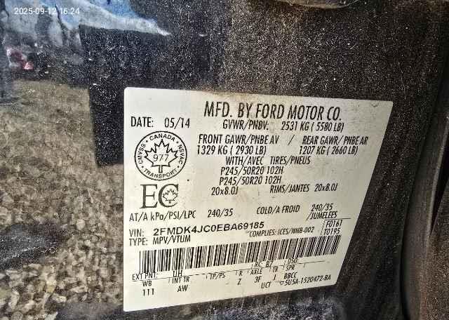2014 FORD EDGE SEL
