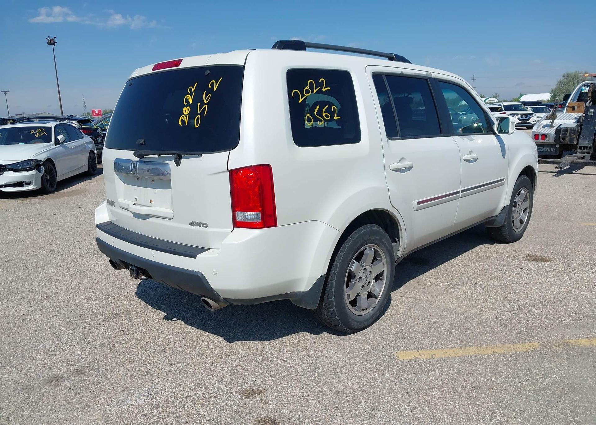 2011 HONDA PILOT TOURING
