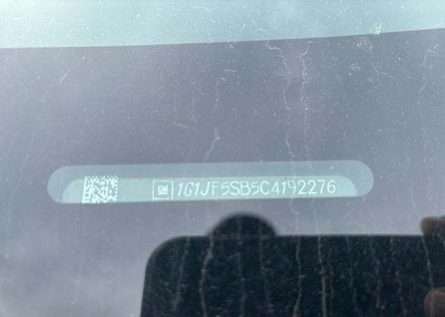 2012 CHEVROLET Sonic LTZ
