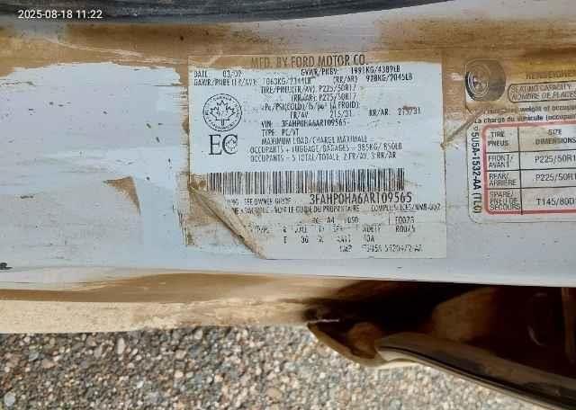 2010 FORD FUSION SE