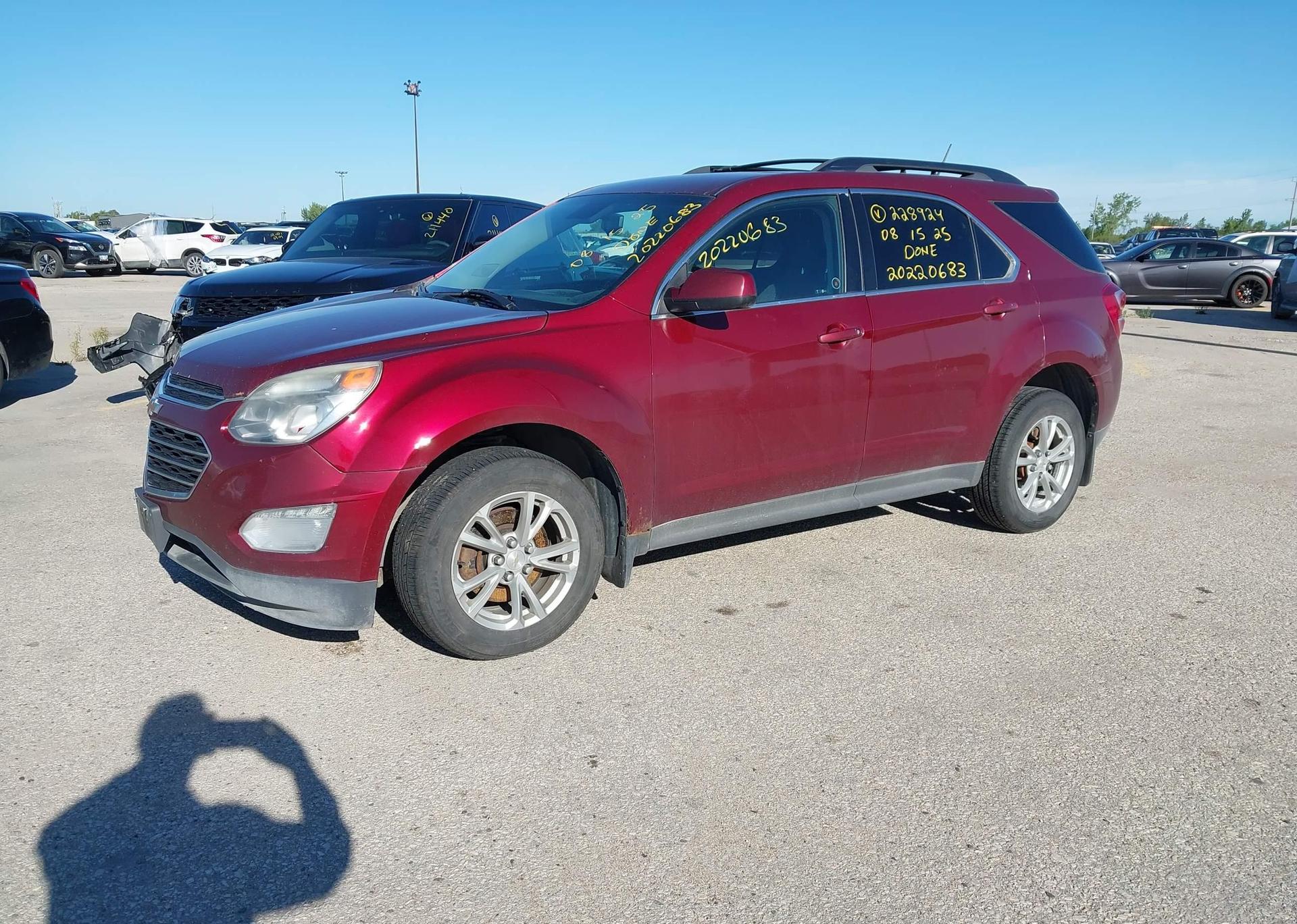 2017 CHEVROLET EQUINOX LT