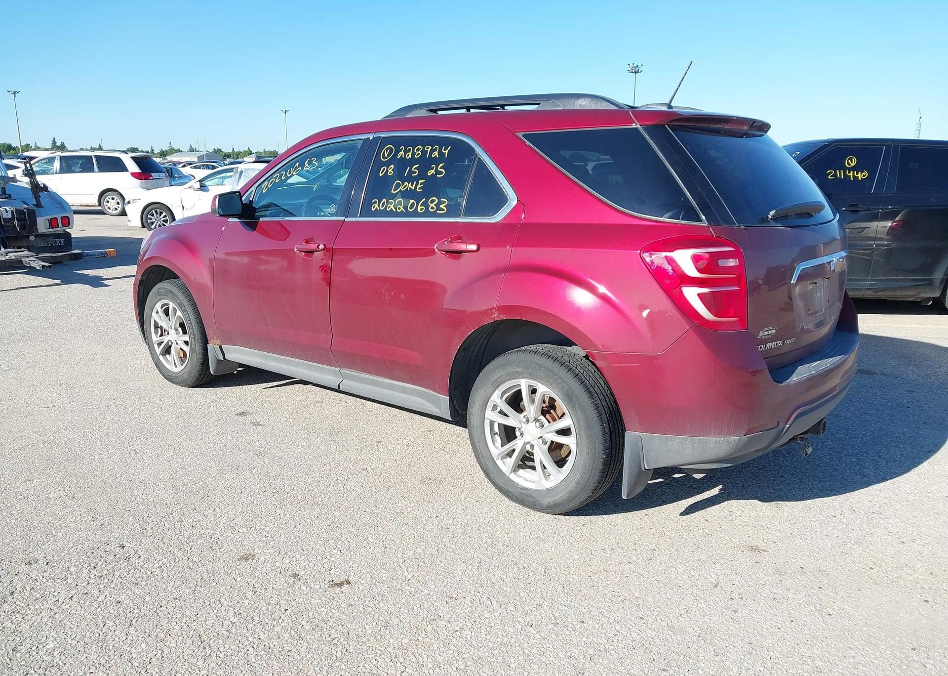 2017 CHEVROLET EQUINOX LT