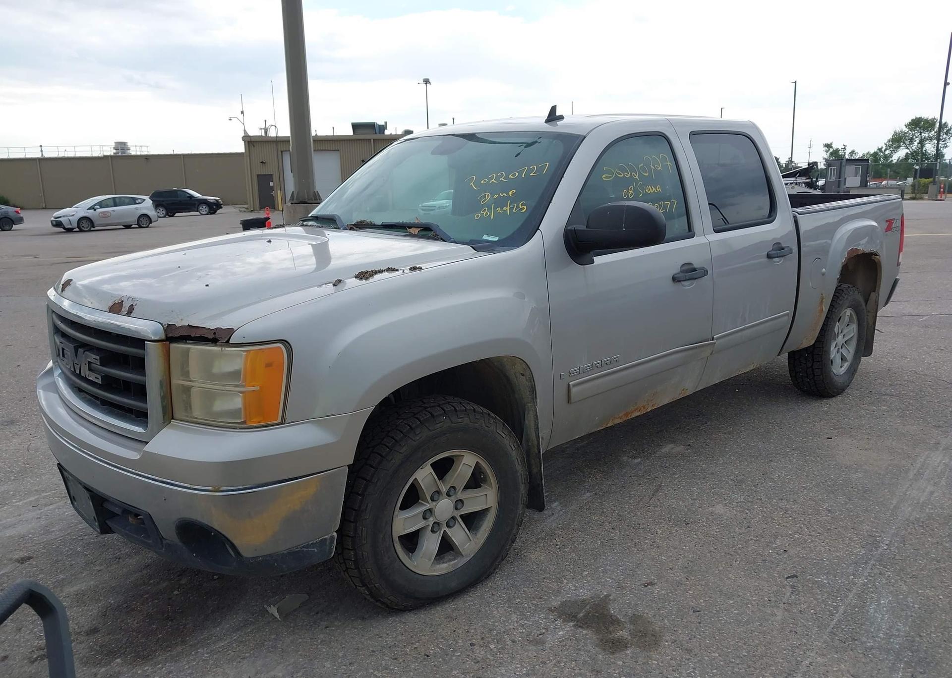 2008 GMC SIERRA 1500 SLE CREW CAB