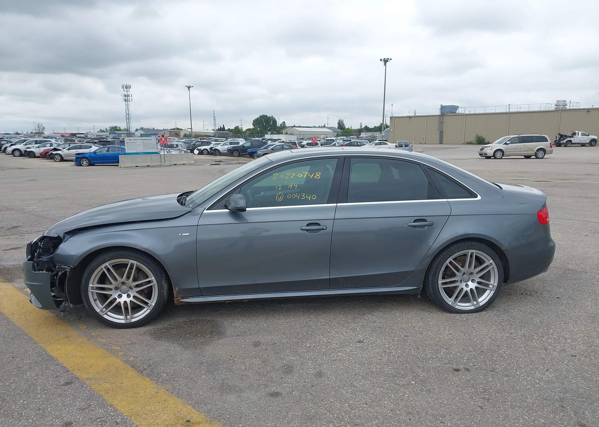 2012 AUDI A4 2.0T QUATTRO