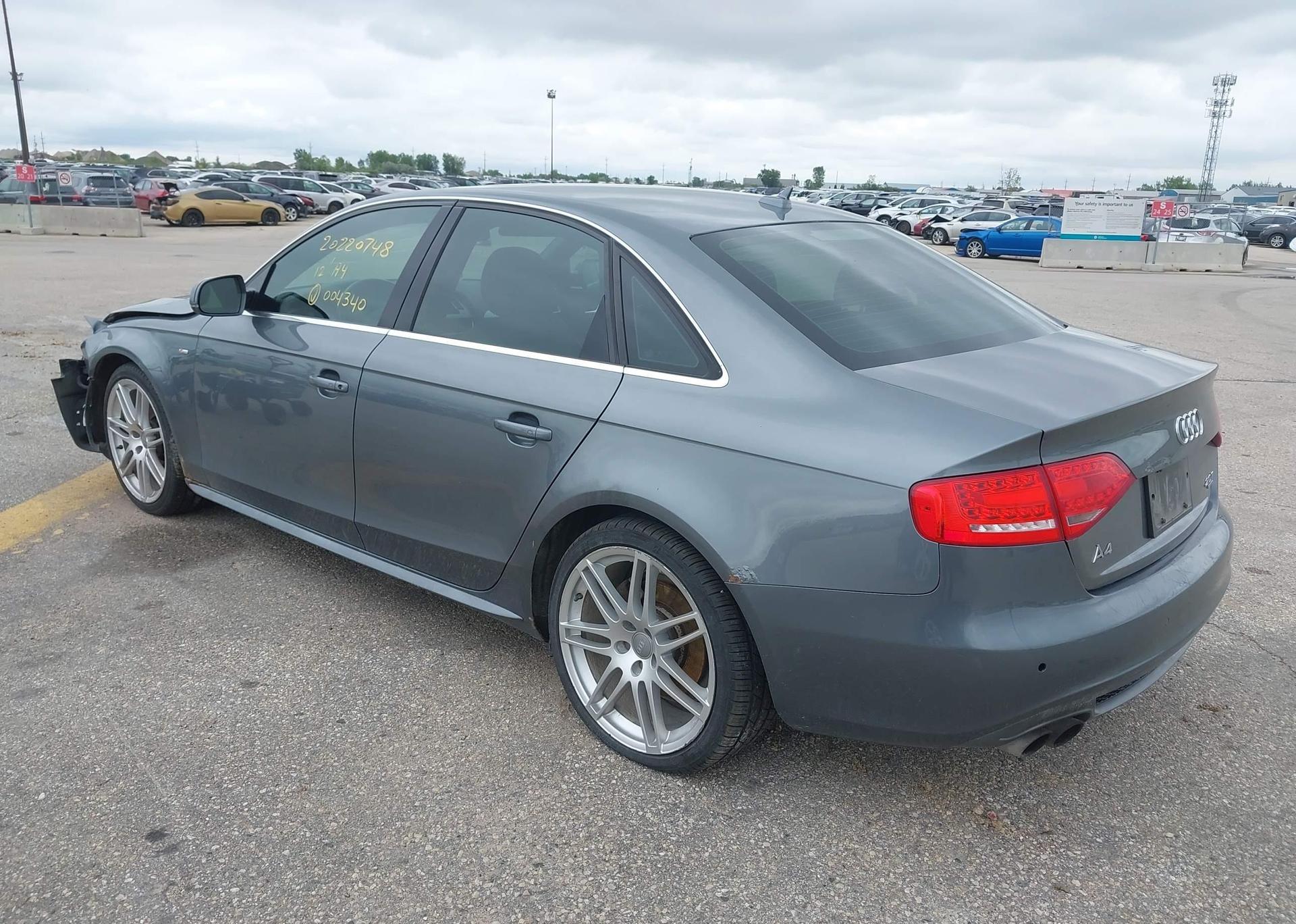 2012 AUDI A4 2.0T QUATTRO