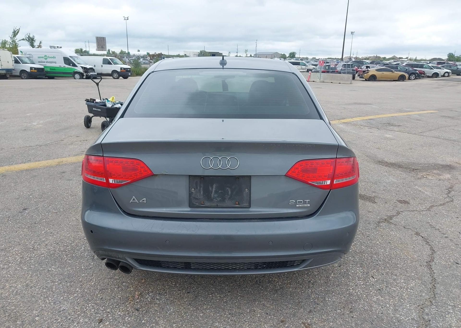 2012 AUDI A4 2.0T QUATTRO