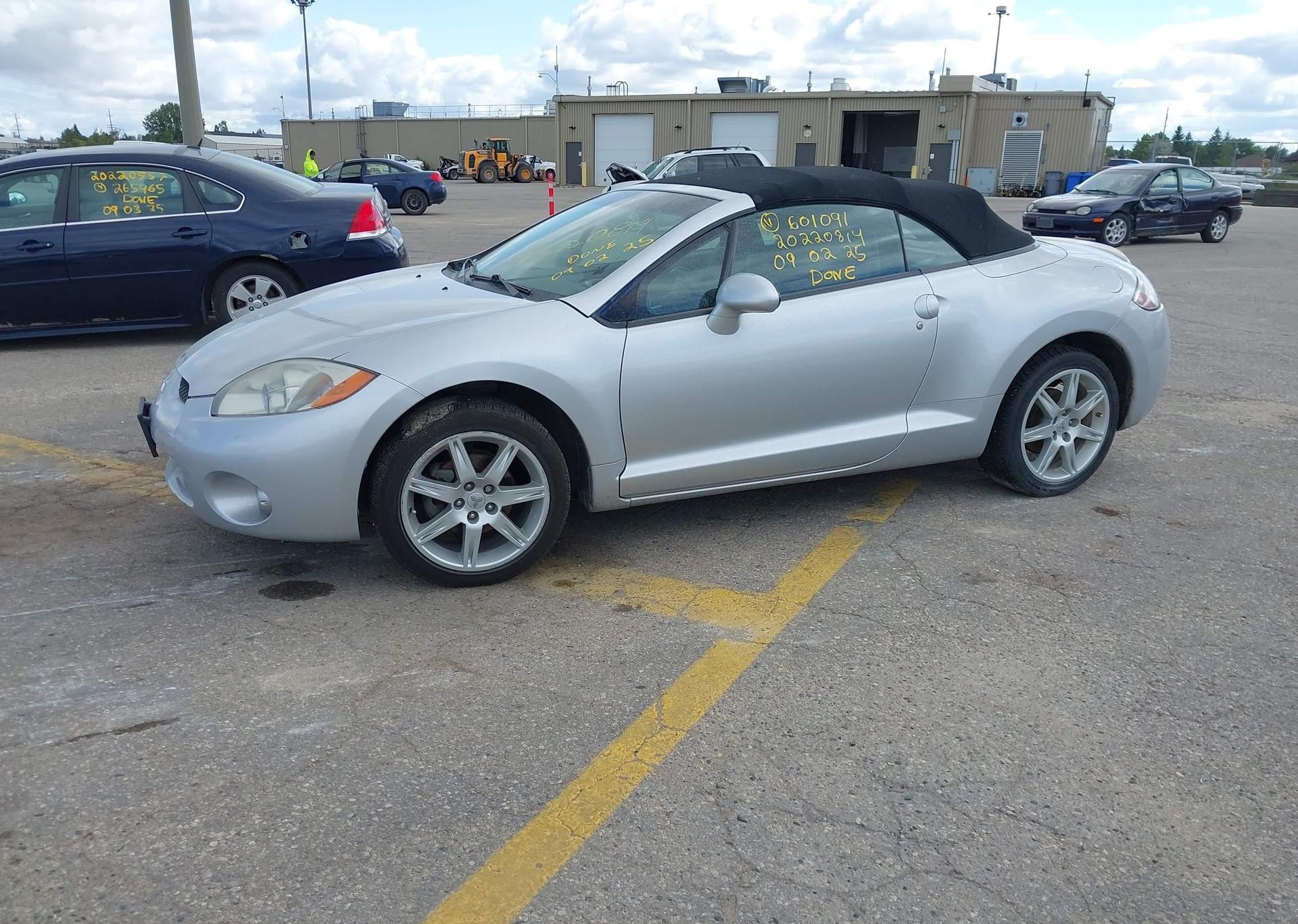 2007 MITSUBISHI ECLIPSE SPYDER GT