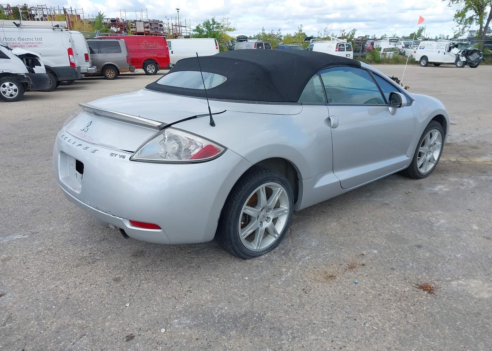 2007 MITSUBISHI ECLIPSE SPYDER GT