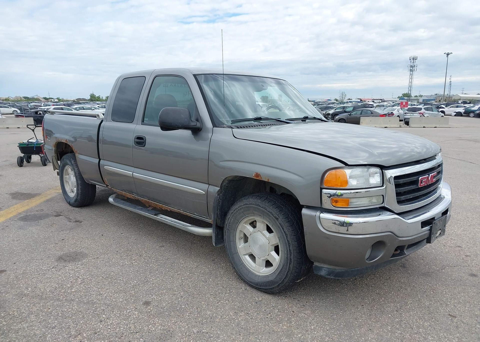 2006 GMC SIERRA 1500 SLE EXT CAB