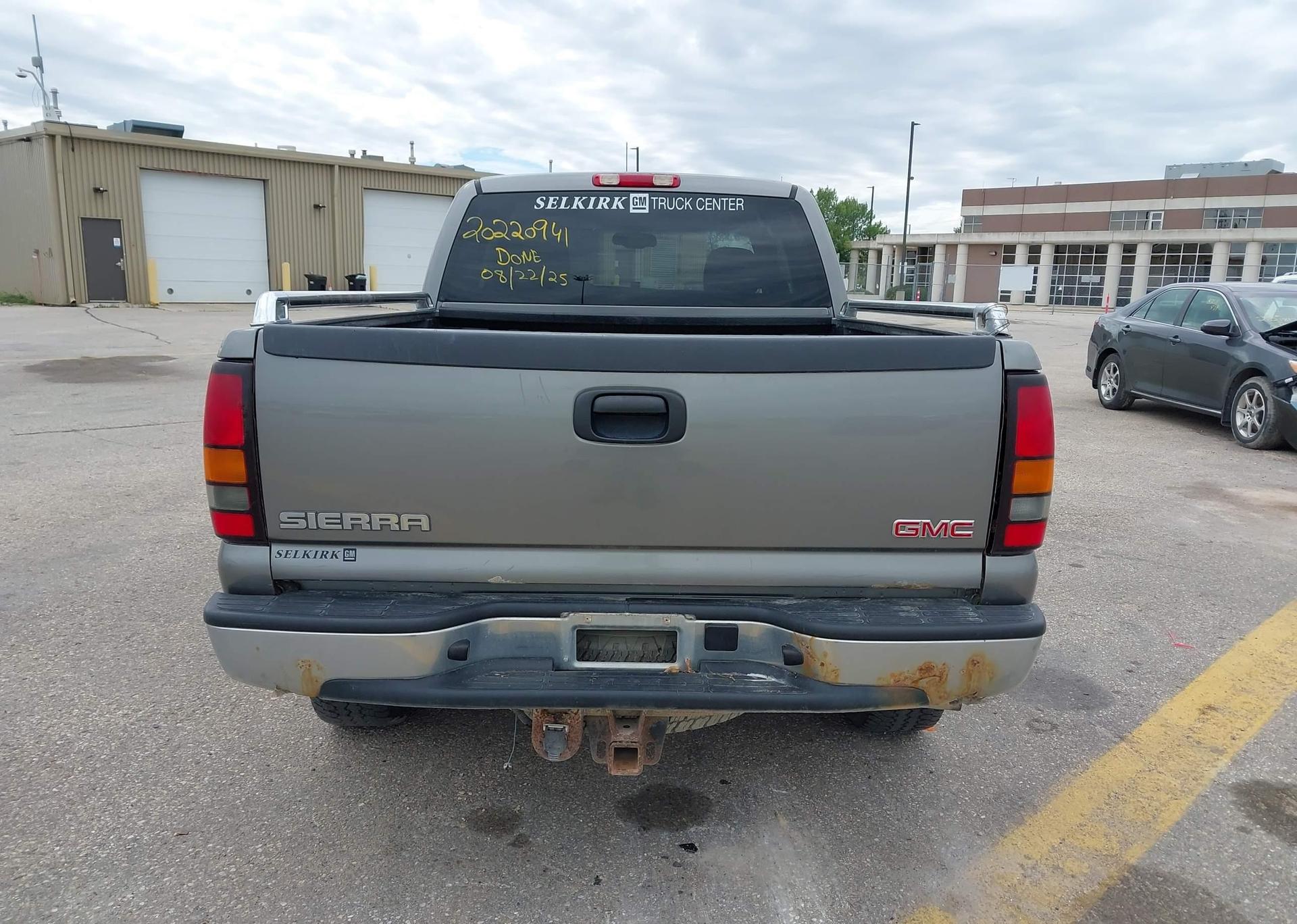2006 GMC SIERRA 1500 SLE EXT CAB
