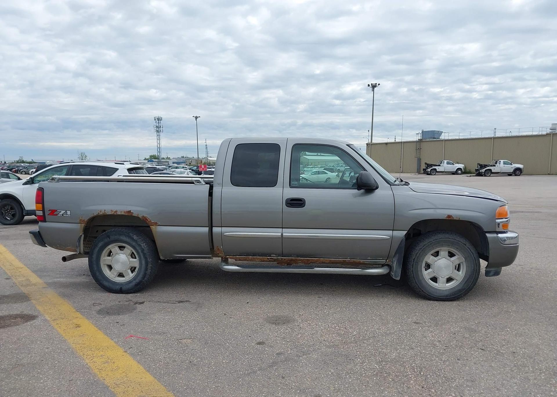 2006 GMC SIERRA 1500 SLE EXT CAB