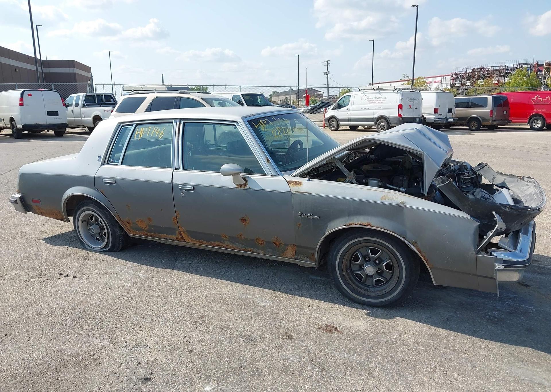 1987 OLDSMOBILE CUTLASS SUPREME