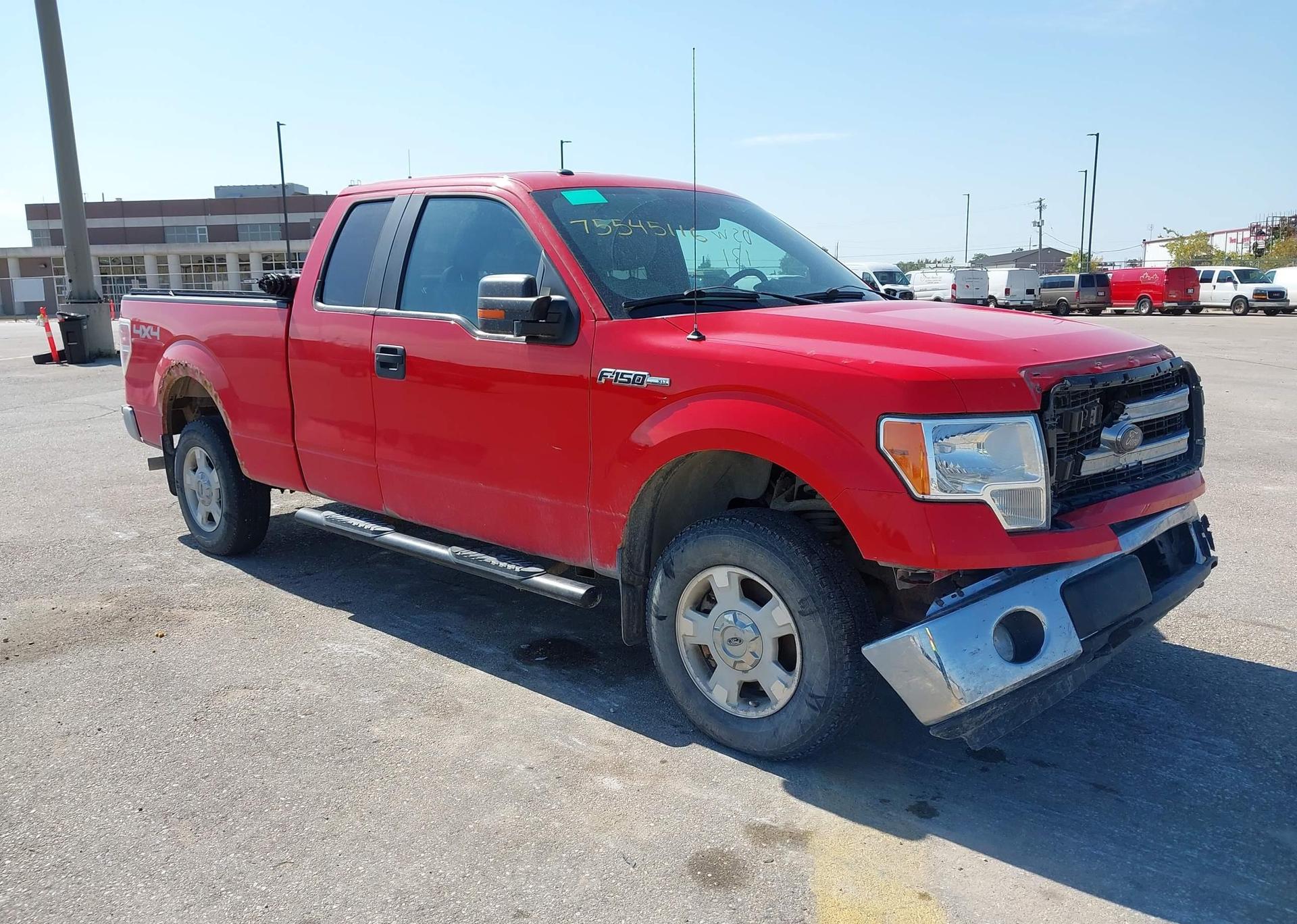 2014 FORD F150 FX4 SUPERCAB