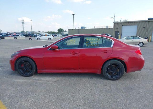 2009 INFINITI G37X