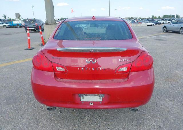 2009 INFINITI G37X