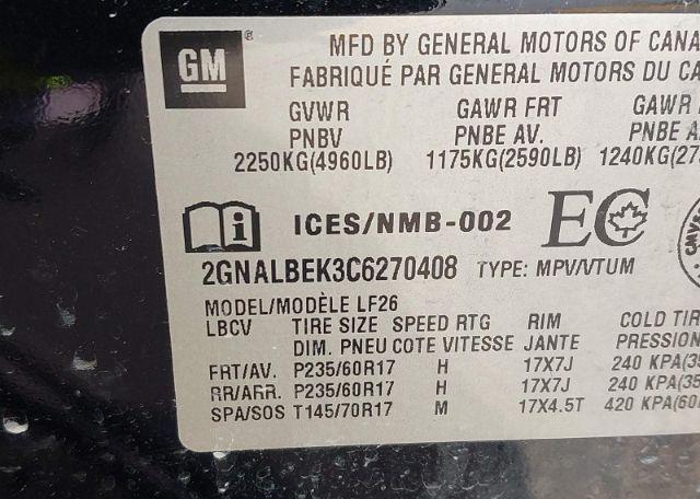 2012 CHEVROLET EQUINOX LS