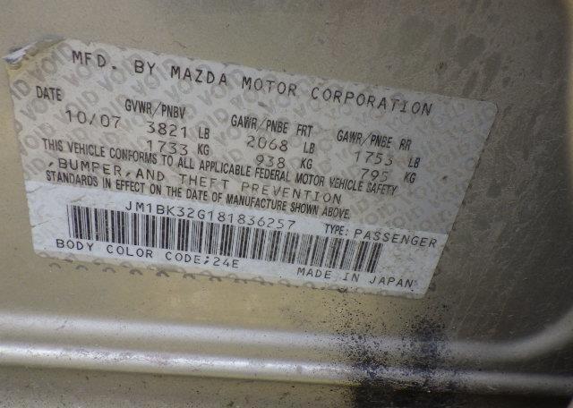 2008 MAZDA MAZDA3 GS