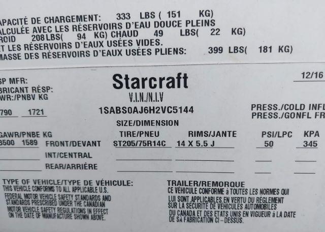 2017 STARCRAFT Other