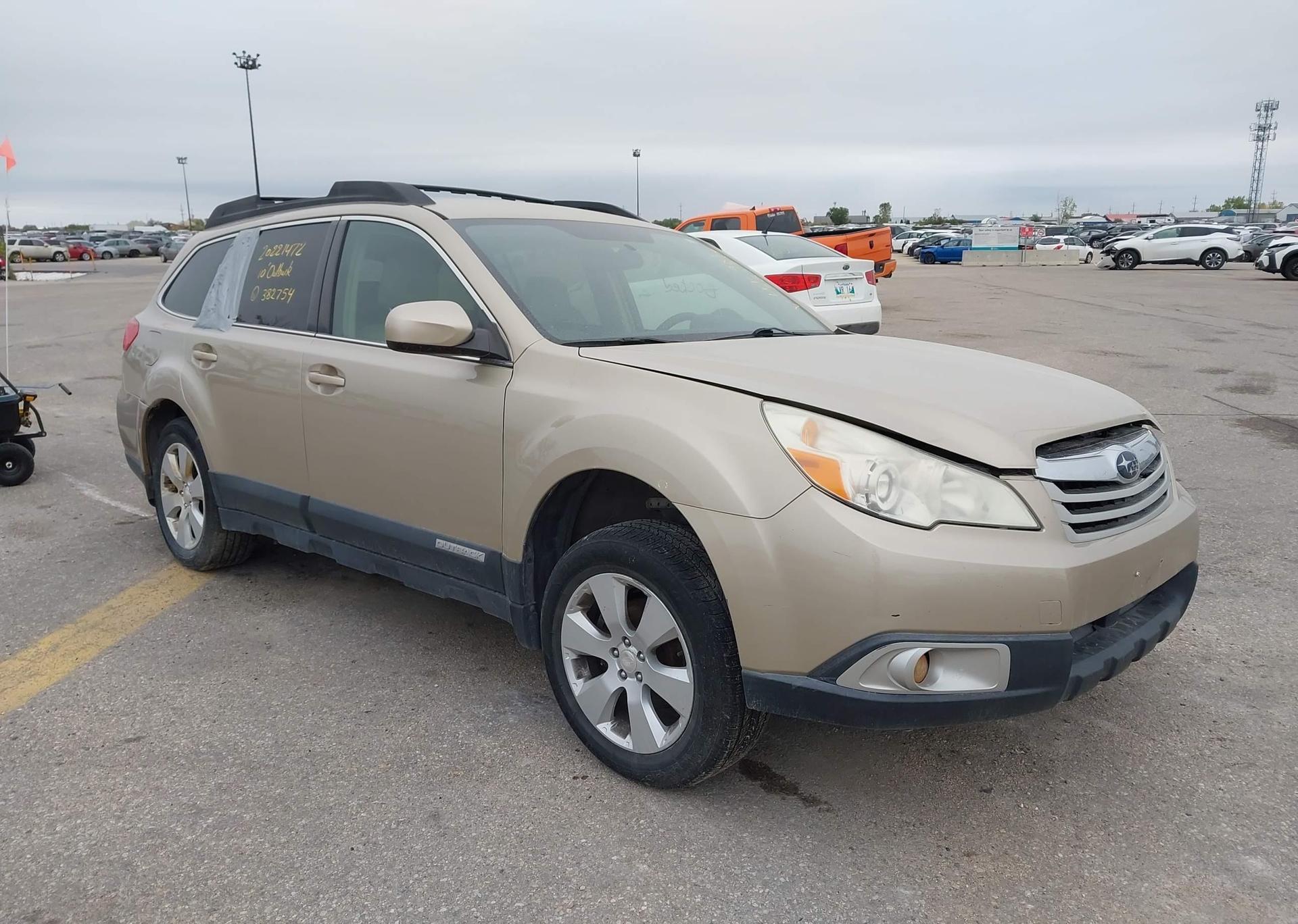 2010 SUBARU OUTBACK 2.5I PZEV