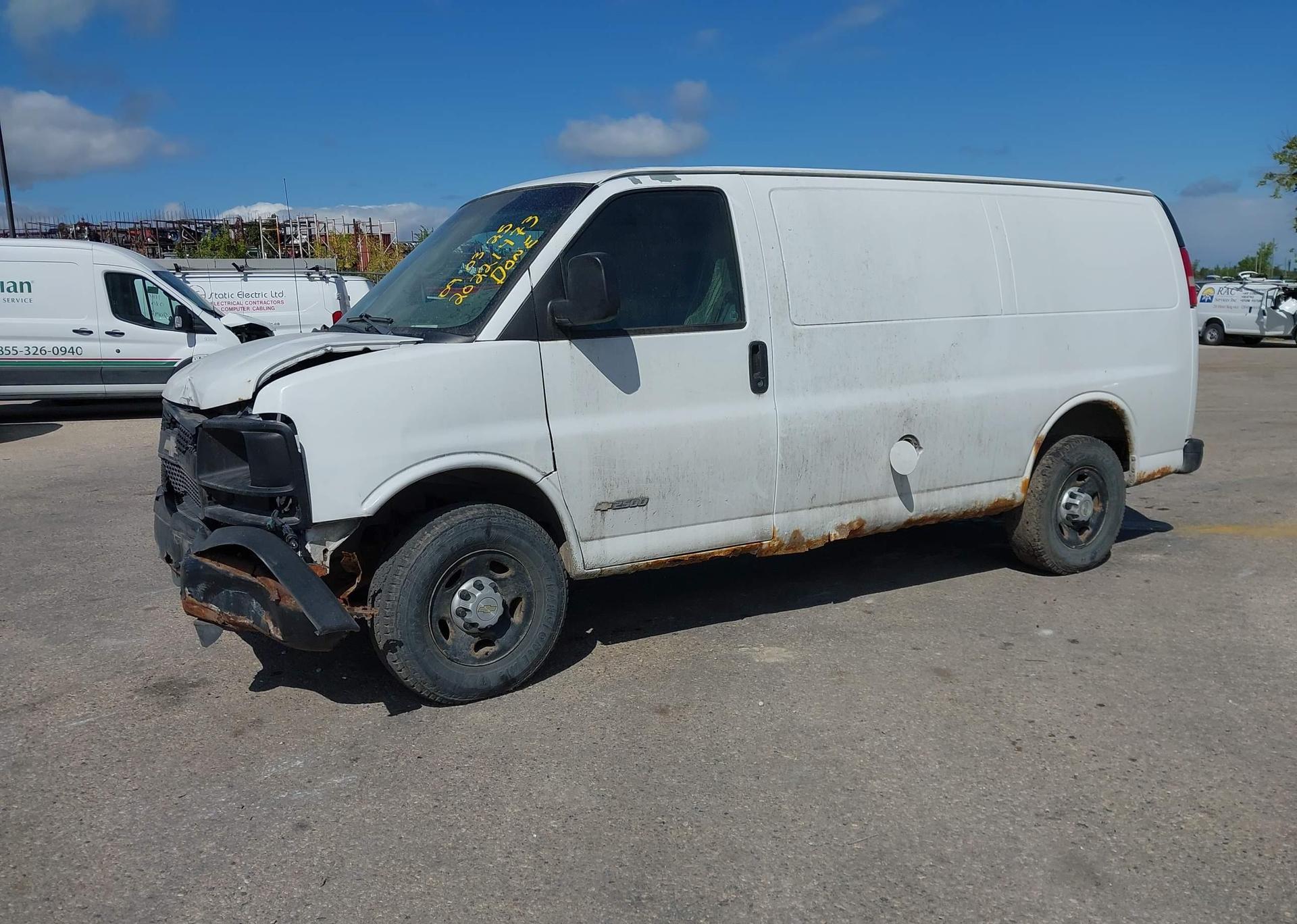 2006 CHEVROLET EXPRESS 2500 CARGO VAN