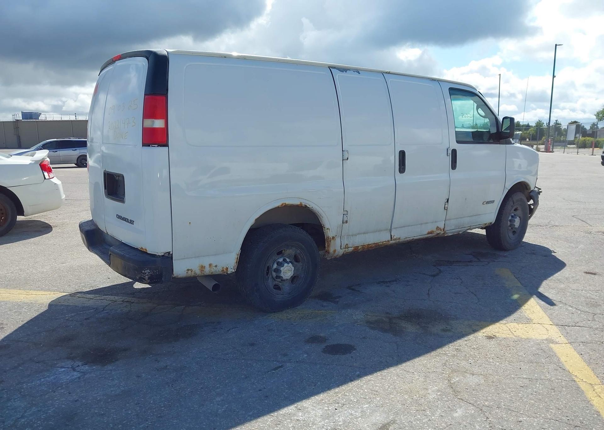 2006 CHEVROLET EXPRESS 2500 CARGO VAN