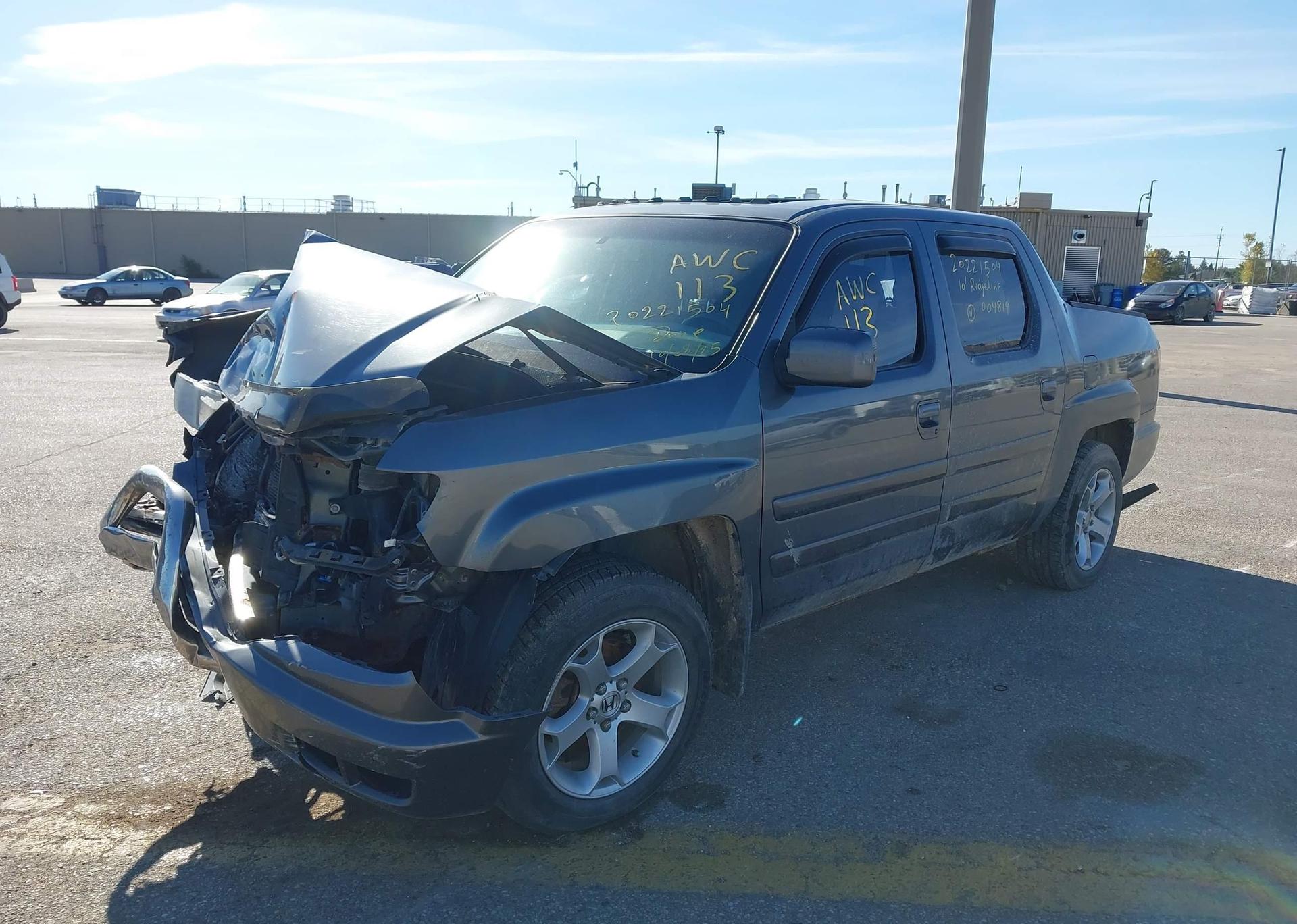 2010 HONDA RIDGELINE RTL
