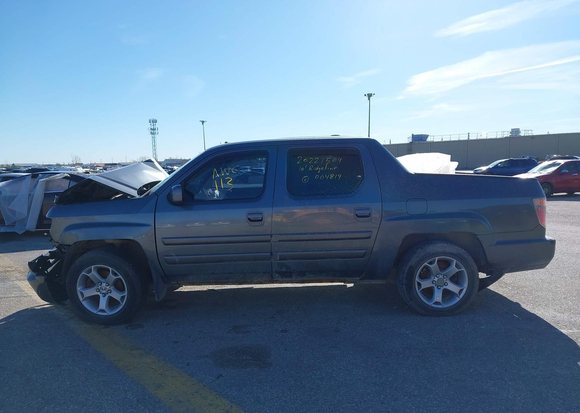 2010 HONDA RIDGELINE RTL