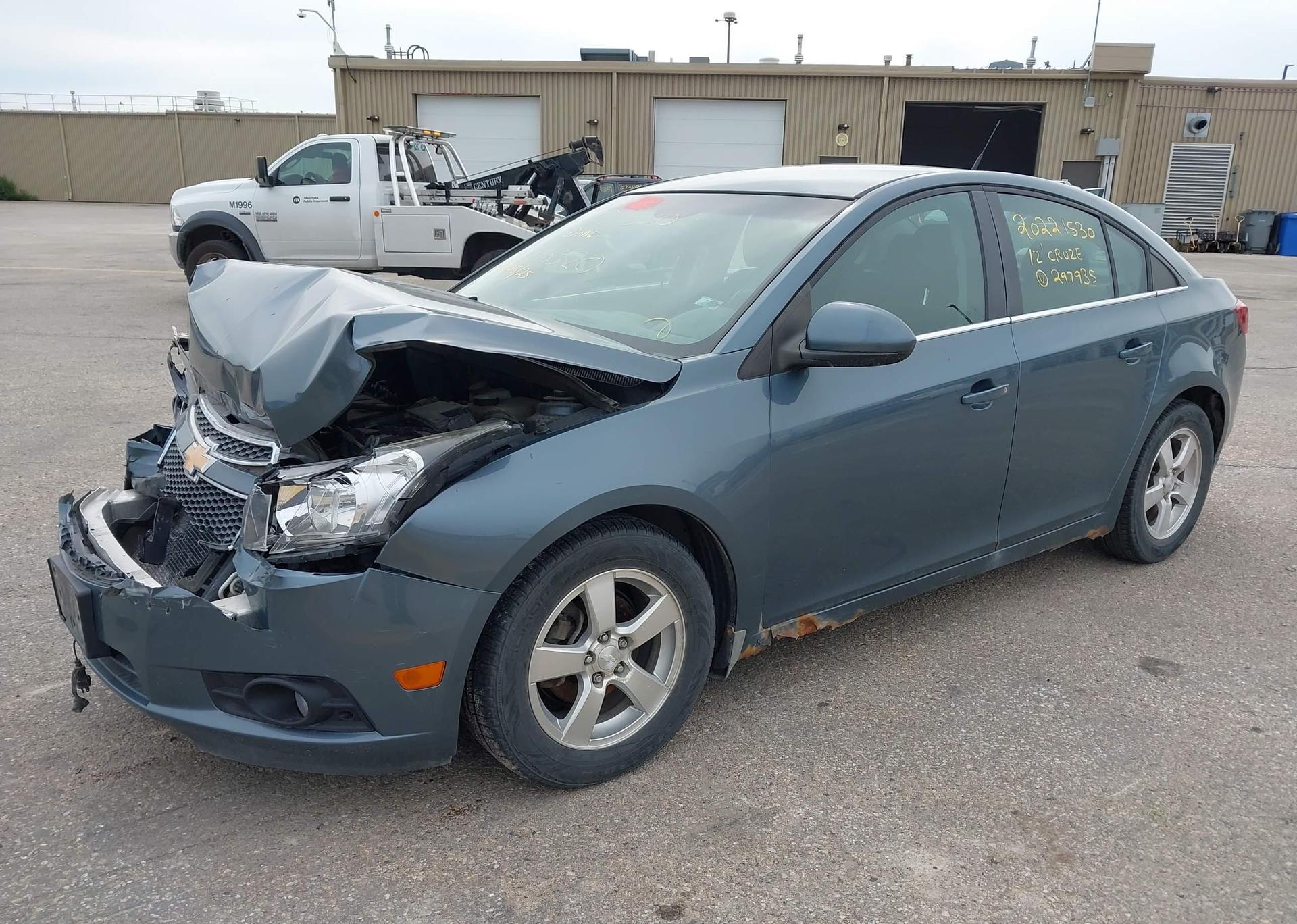 2012 CHEVROLET CRUZE LT TURBO