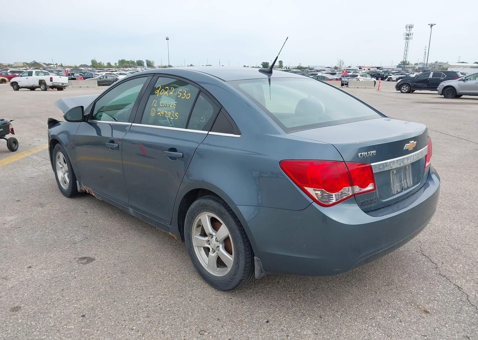 2012 CHEVROLET CRUZE LT TURBO