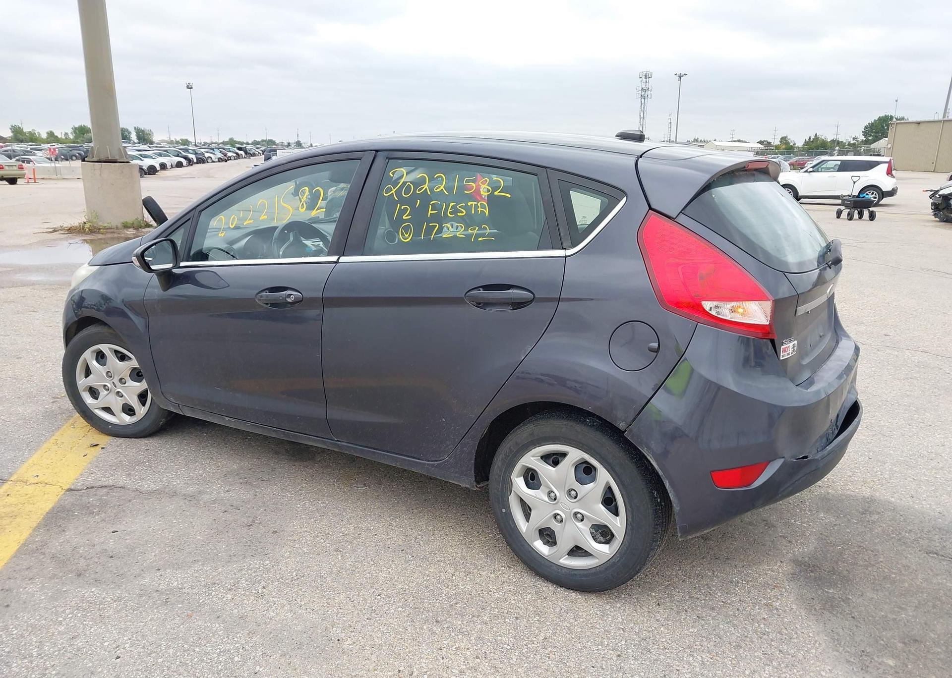 2012 FORD FIESTA SES