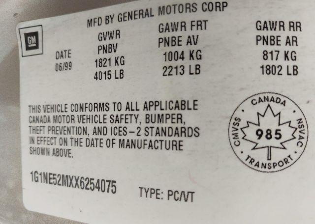 1999 CHEVROLET MALIBU LS V6