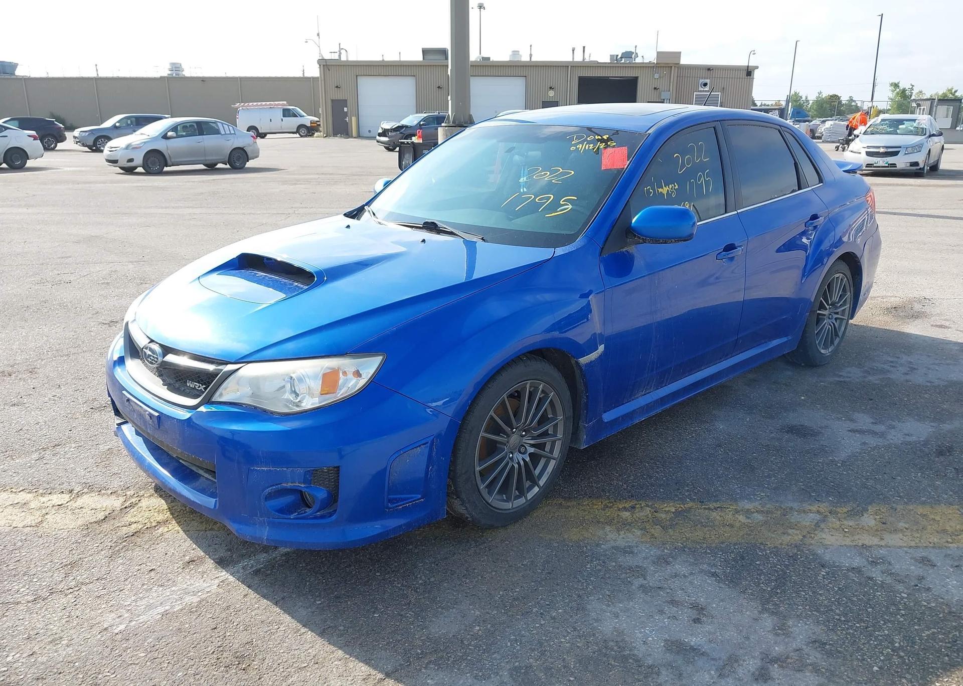 2013 SUBARU IMPREZA WRX