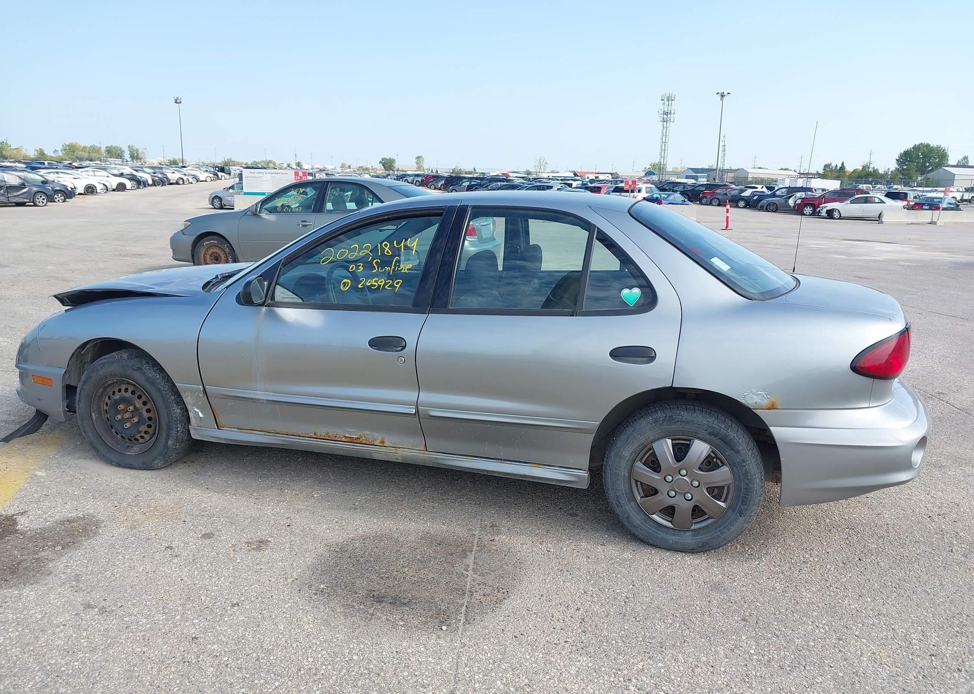 2003 PONTIAC SUNFIRE