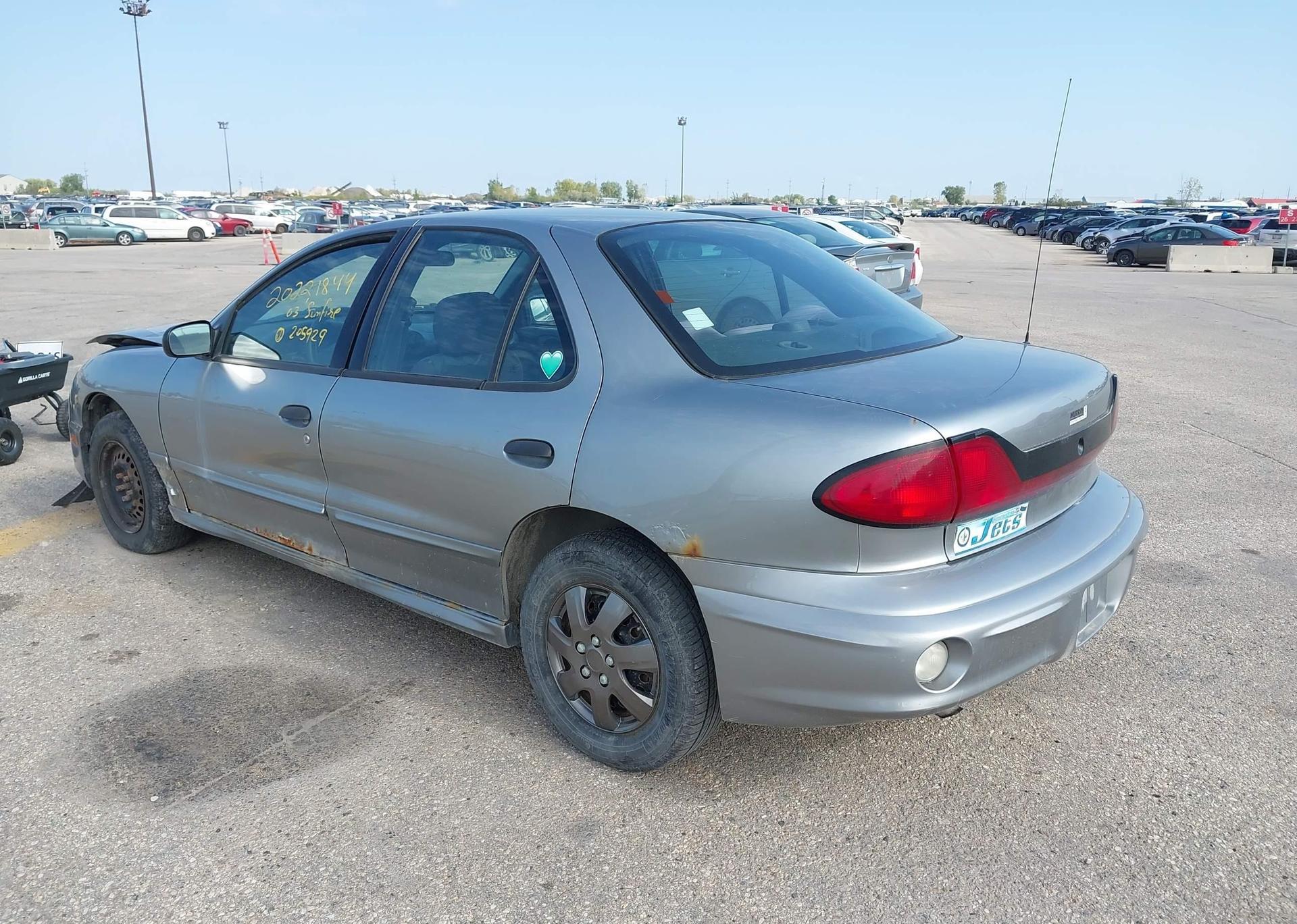 2003 PONTIAC SUNFIRE