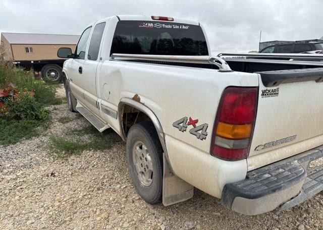 2001 CHEVROLET SILVERADO 1500 EXT CAB