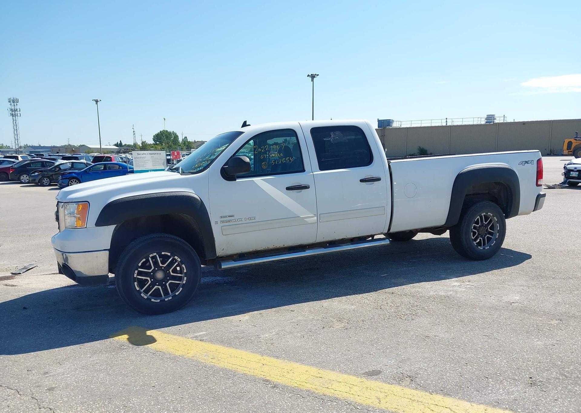 2007 GMC SIERRA 2500 HD SLE CREW CAB