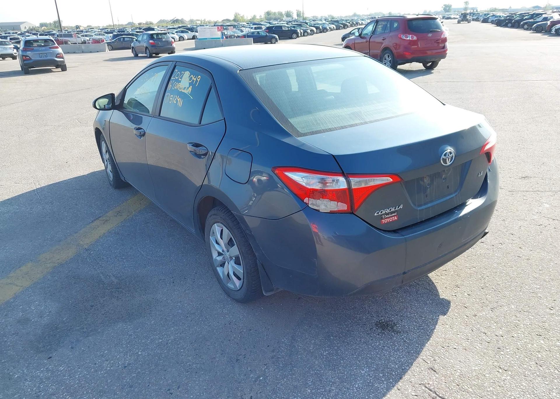 2016 TOYOTA COROLLA LE