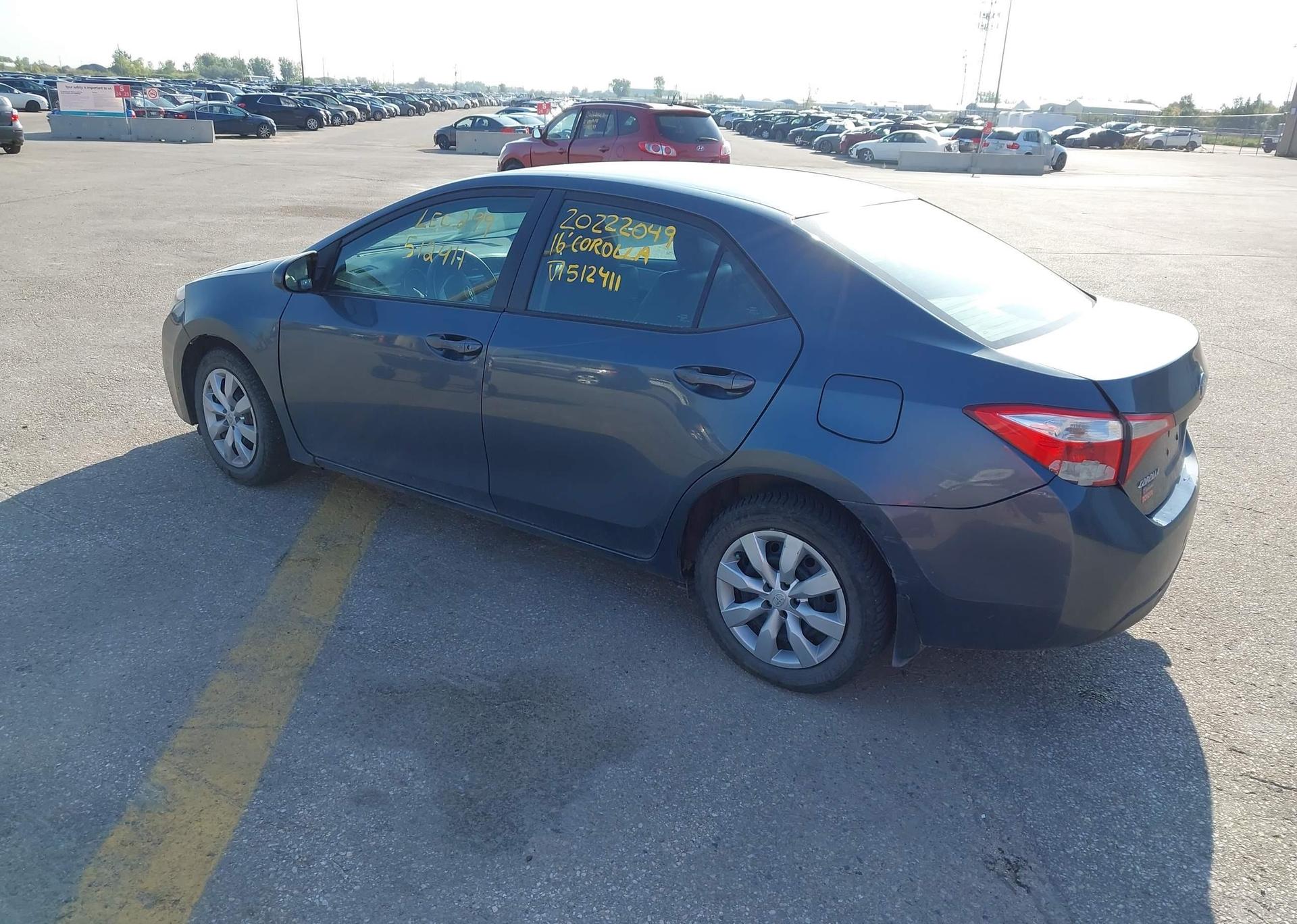 2016 TOYOTA COROLLA LE