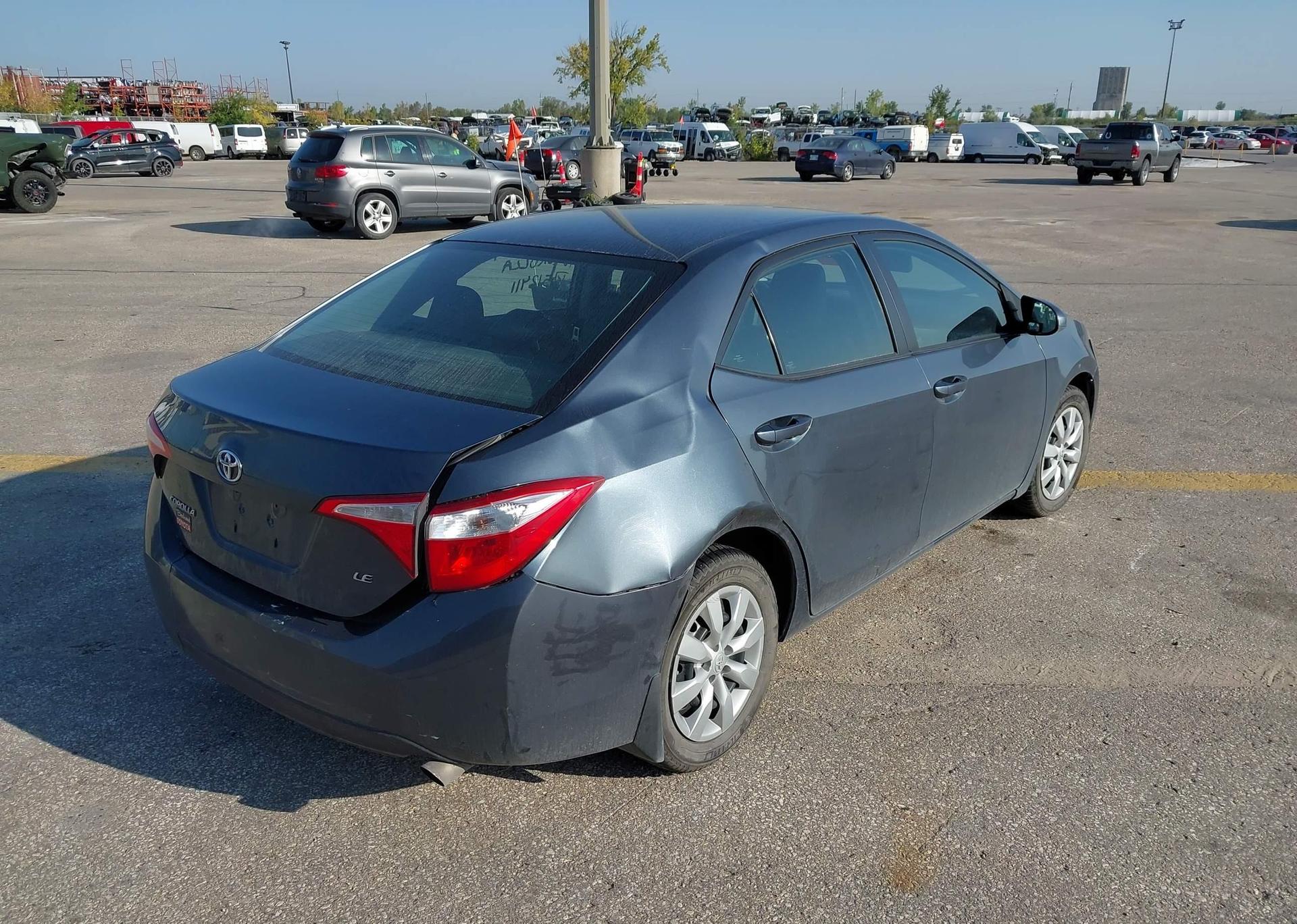 2016 TOYOTA COROLLA LE