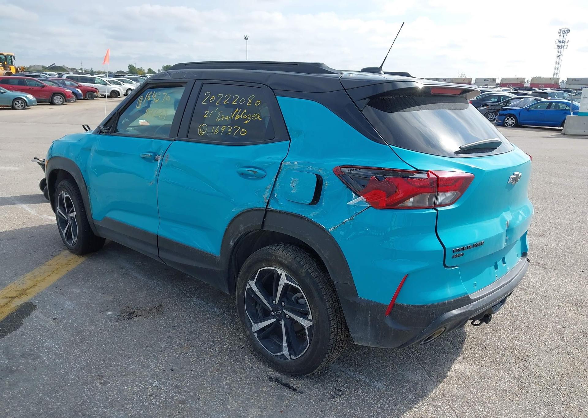 2021 CHEVROLET TRAILBLAZER RS TURBO