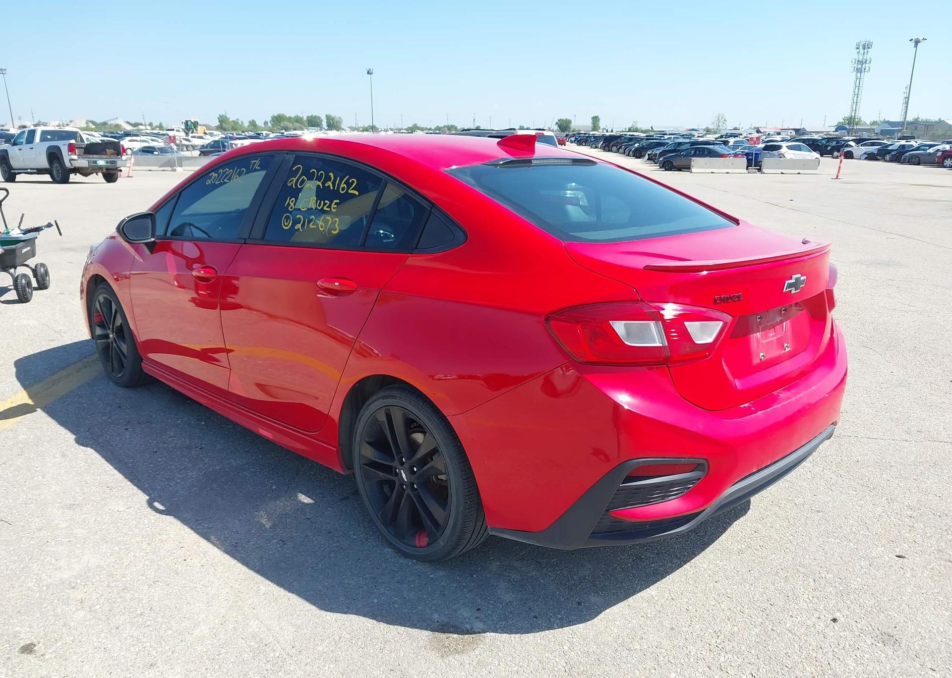 2018 CHEVROLET CRUZE LT TURBO