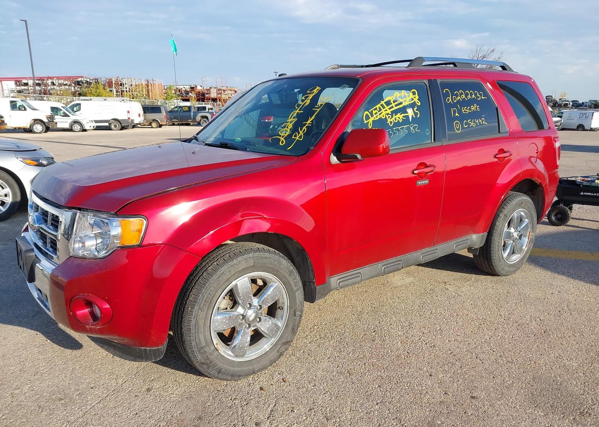 2012 FORD ESCAPE LIMITED V6