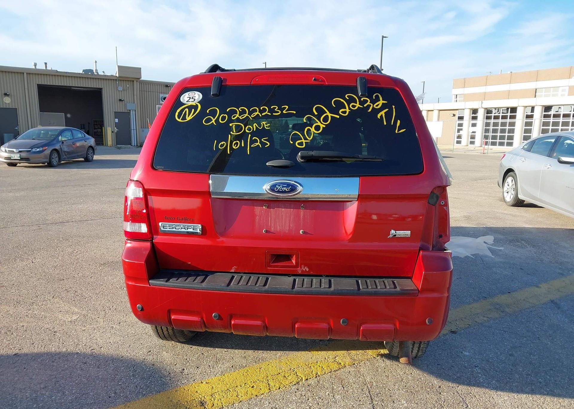 2012 FORD ESCAPE LIMITED V6