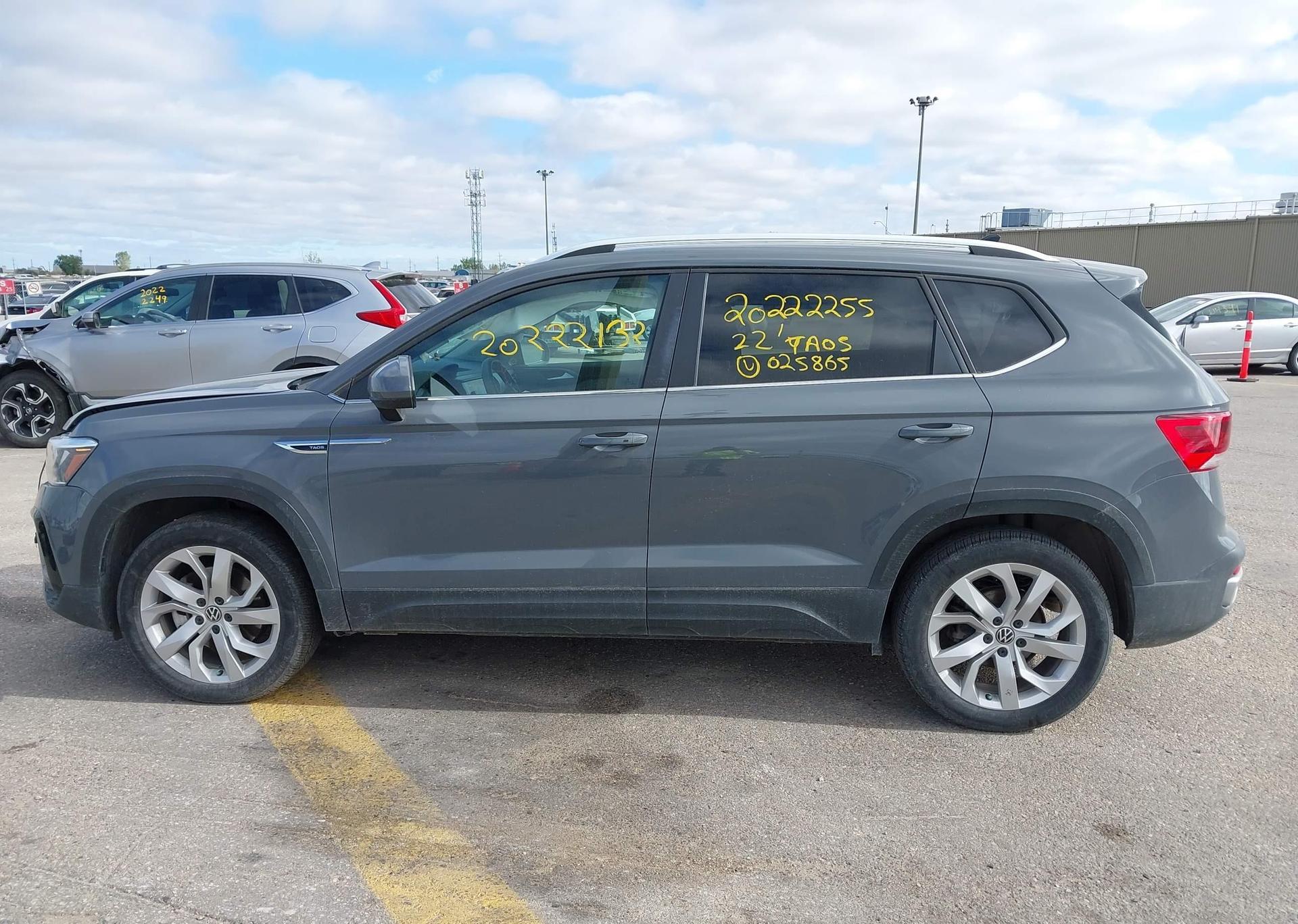 2022 VOLKSWAGEN TAOS HIGHLINE 1.5 TSI
