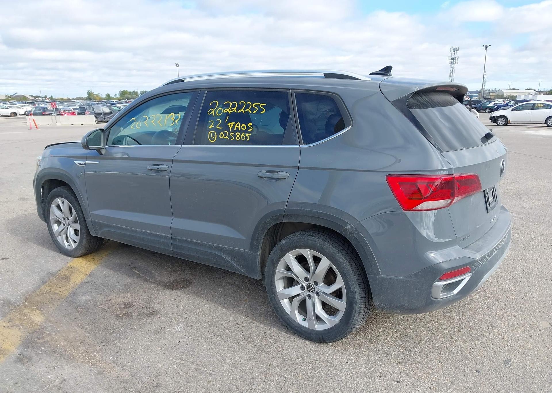 2022 VOLKSWAGEN TAOS HIGHLINE 1.5 TSI